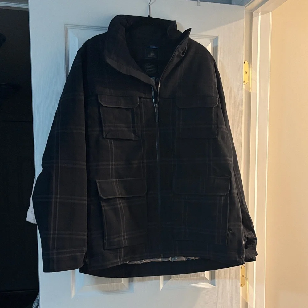 EUC Columbia Omni-Heat Men's Black Jacket